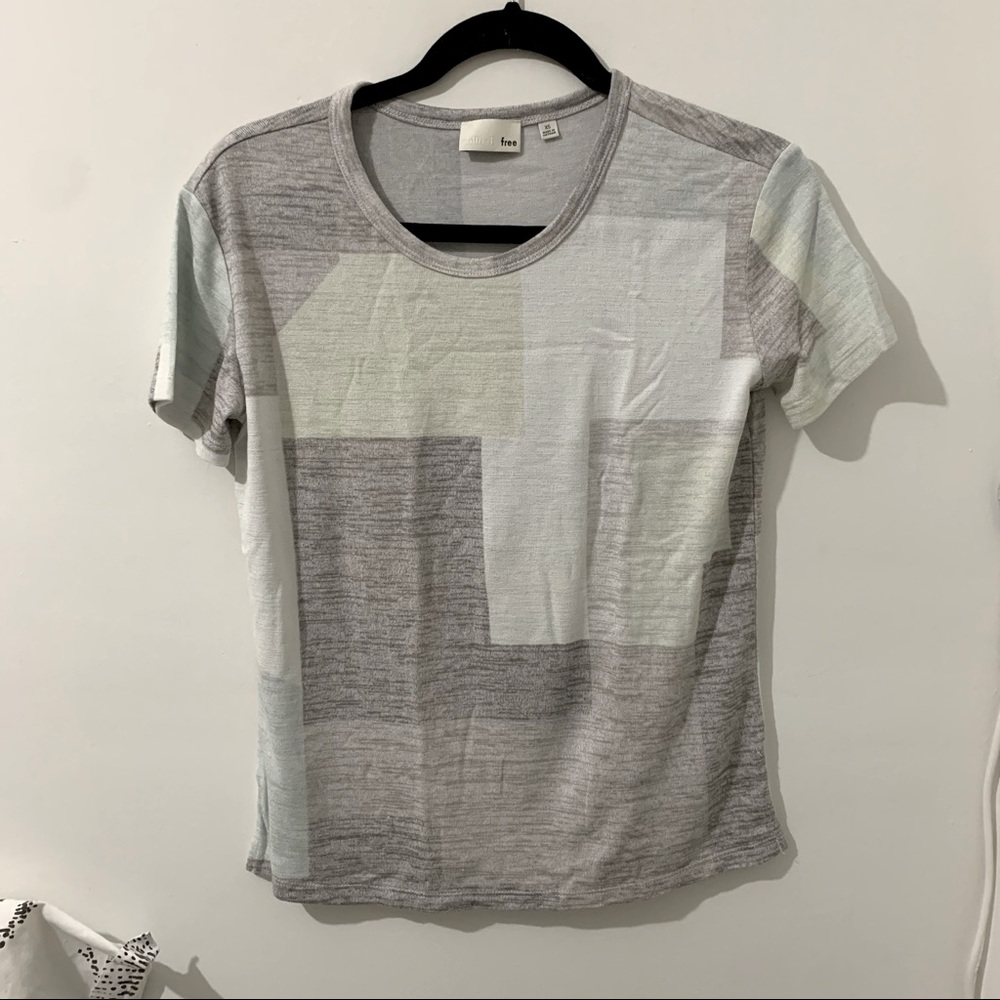 NEW WILFRED GEOMETRIC PRINT DIVINA REPOSA TSHIRT